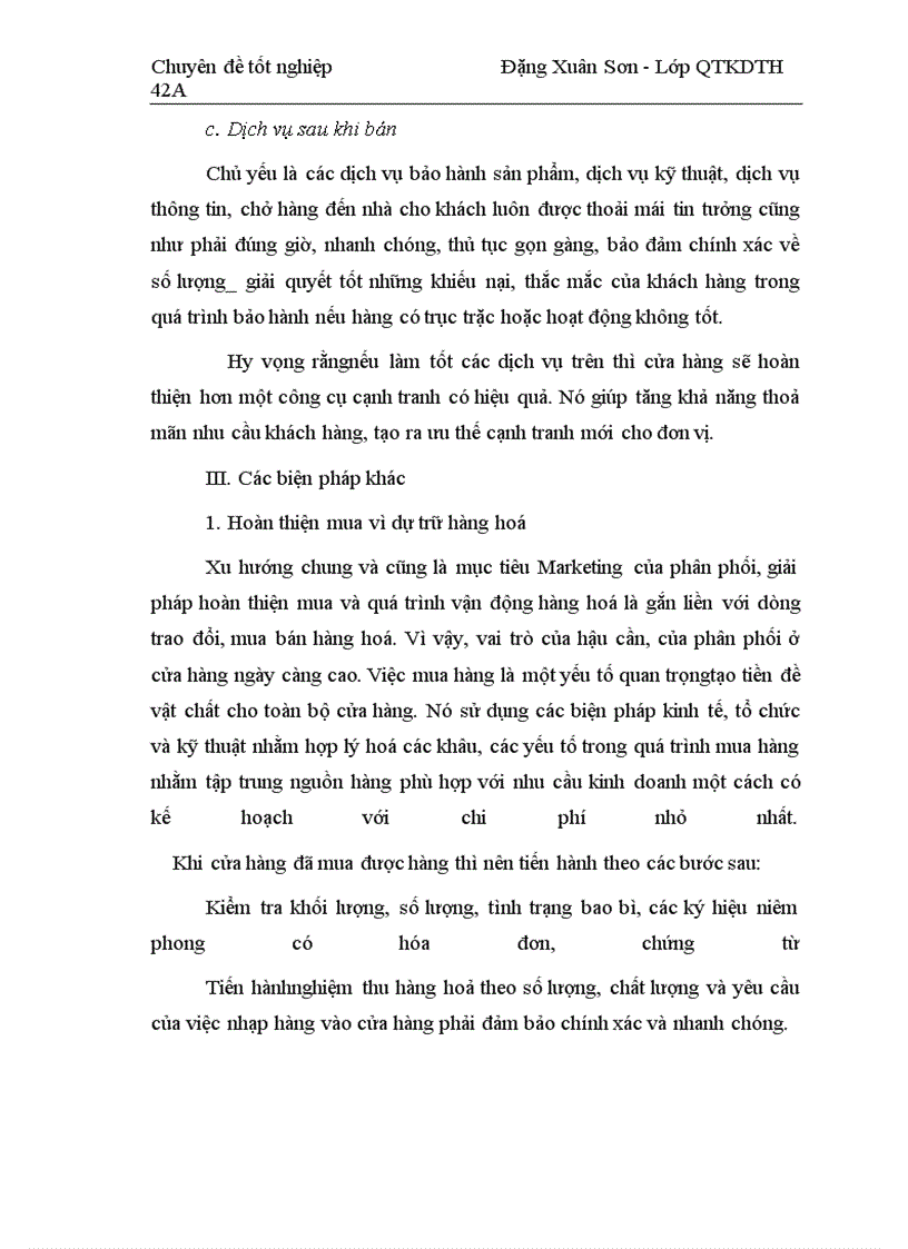 image for page Một số giải pháp hoàn thiện Marketing bán lẻ ở cửa hàng Bách hoá Bờ Hồ – Công ty Bách hoá Hà Nội