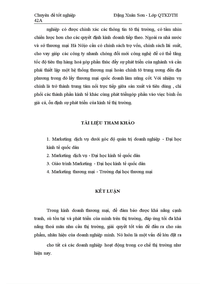 image for page Một số giải pháp hoàn thiện Marketing bán lẻ ở cửa hàng Bách hoá Bờ Hồ – Công ty Bách hoá Hà Nội
