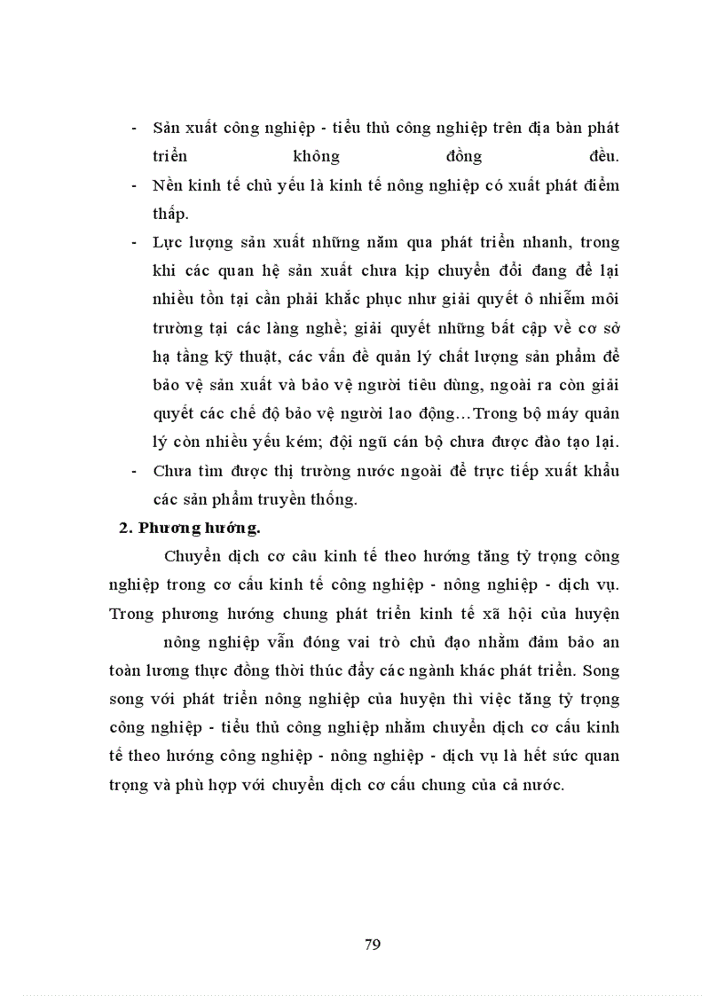 image for page Phương hướng và giải pháp phát triển công nghiệp-tiểu thủ công nghiệp của huyện Thạch Thất-tỉnh Hà Tây giai đoạn 2001-2005