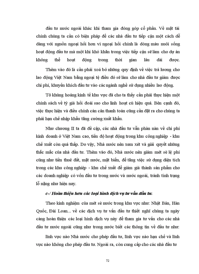 image for page Một số vấn đề cơ bản về hình thức đầu tư trực tiếp nươc ngoài