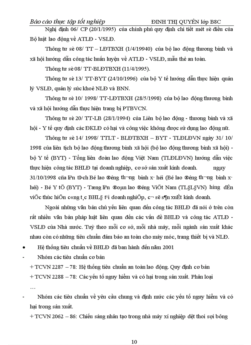 image for page Công tác bảo hộ lao động của công ty cơ khí hà nội