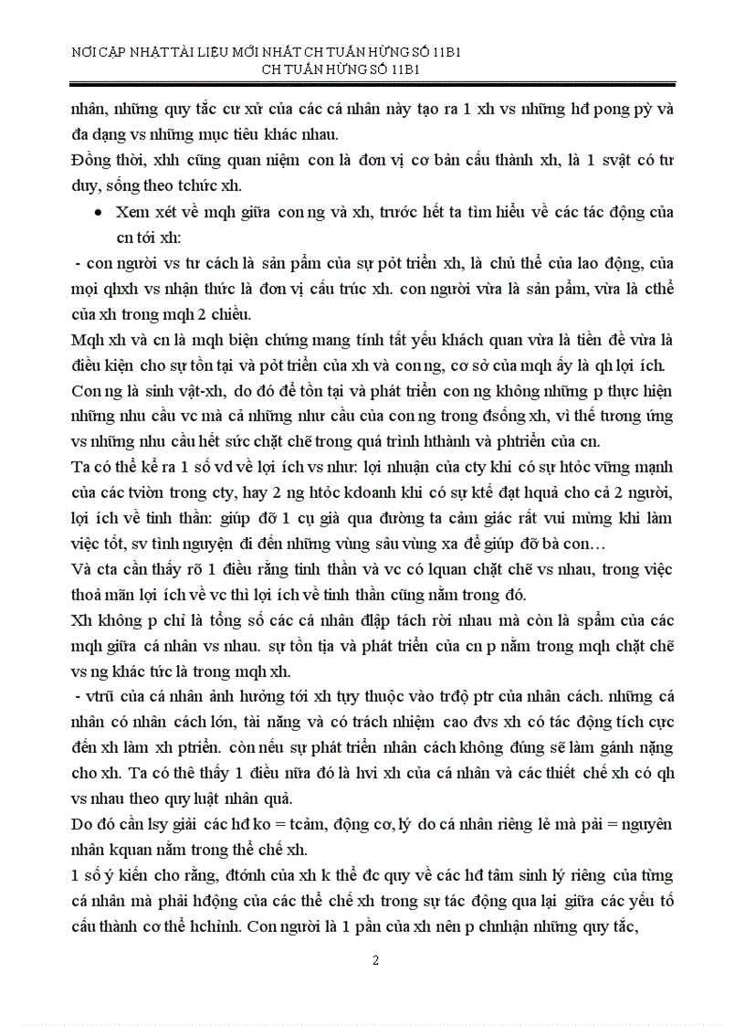 image for page Tài liệu thi xã hội học