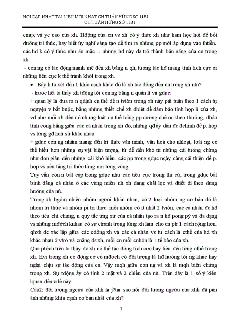 image for page Tài liệu thi xã hội học