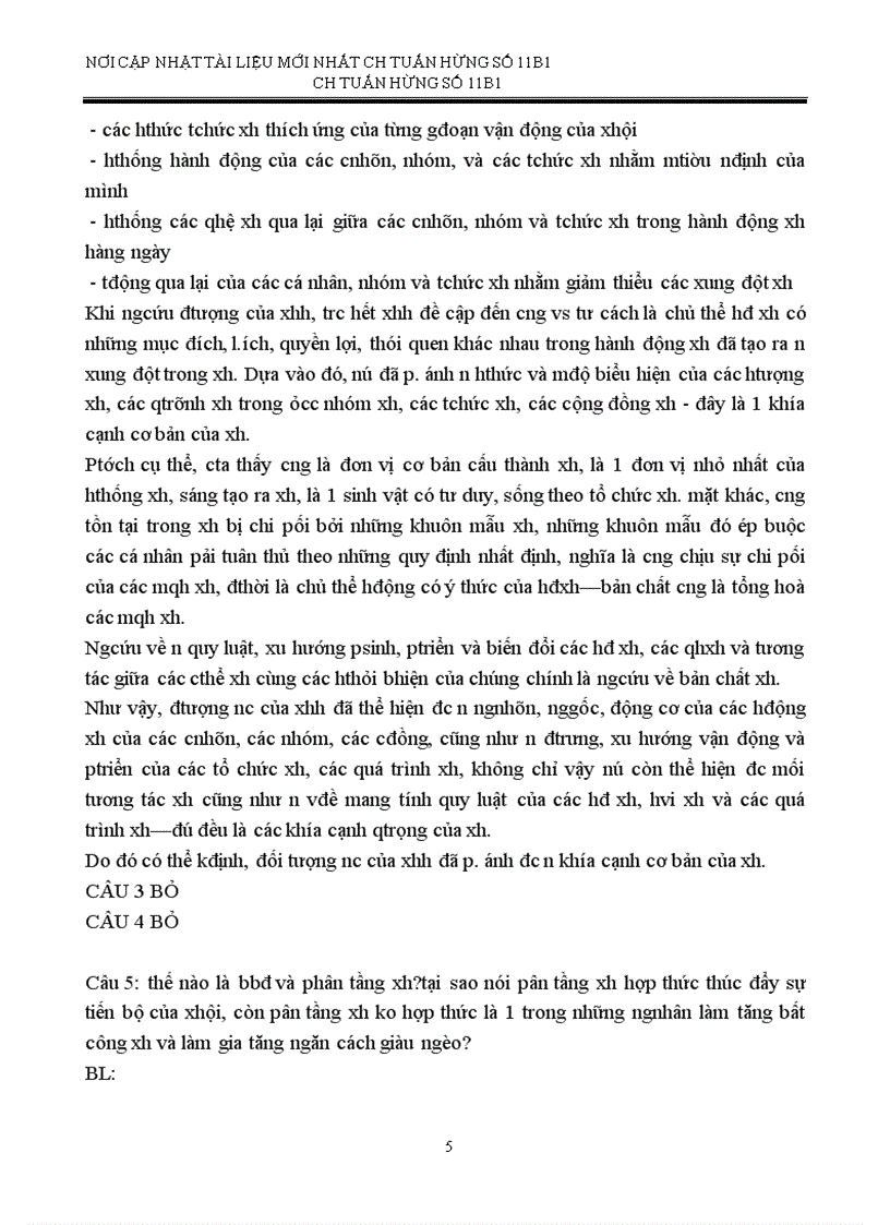 image for page Tài liệu thi xã hội học