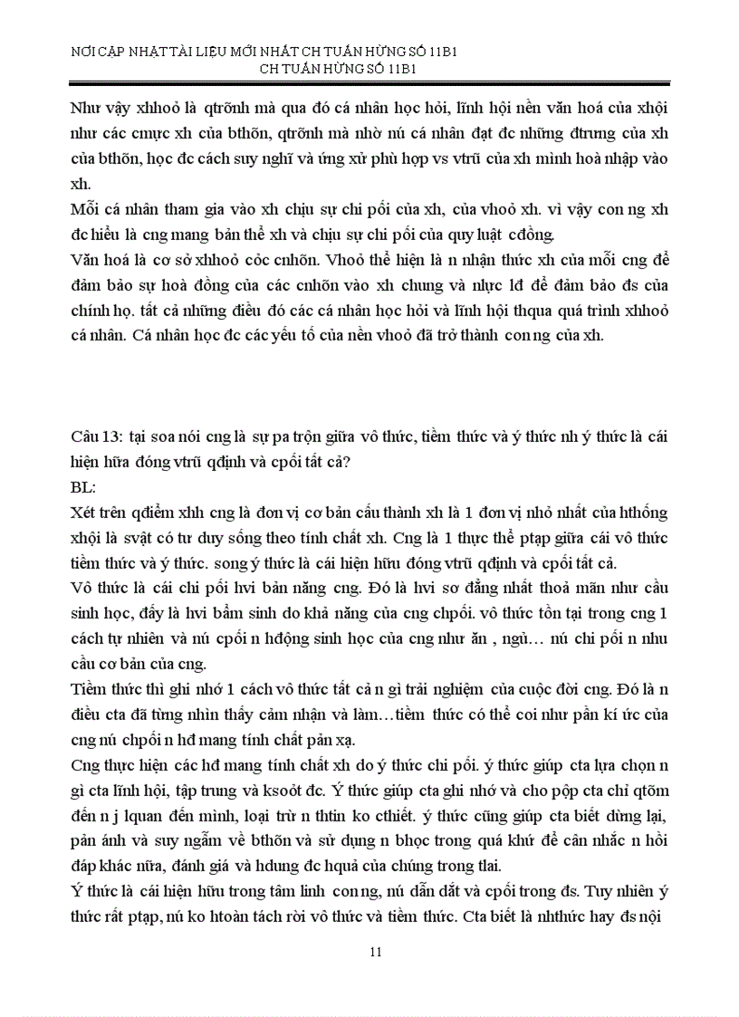 image for page Tài liệu thi xã hội học