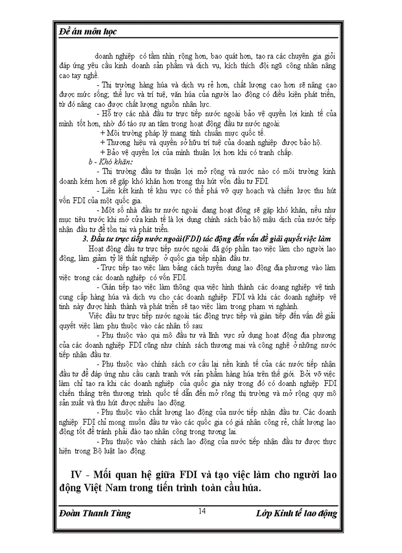 image for page Đầu tư trực tiếp nước ngoài fdi với vấn đề tạo việc làm cho người lao động việt nam trong tiến trình toàn cầu hóa