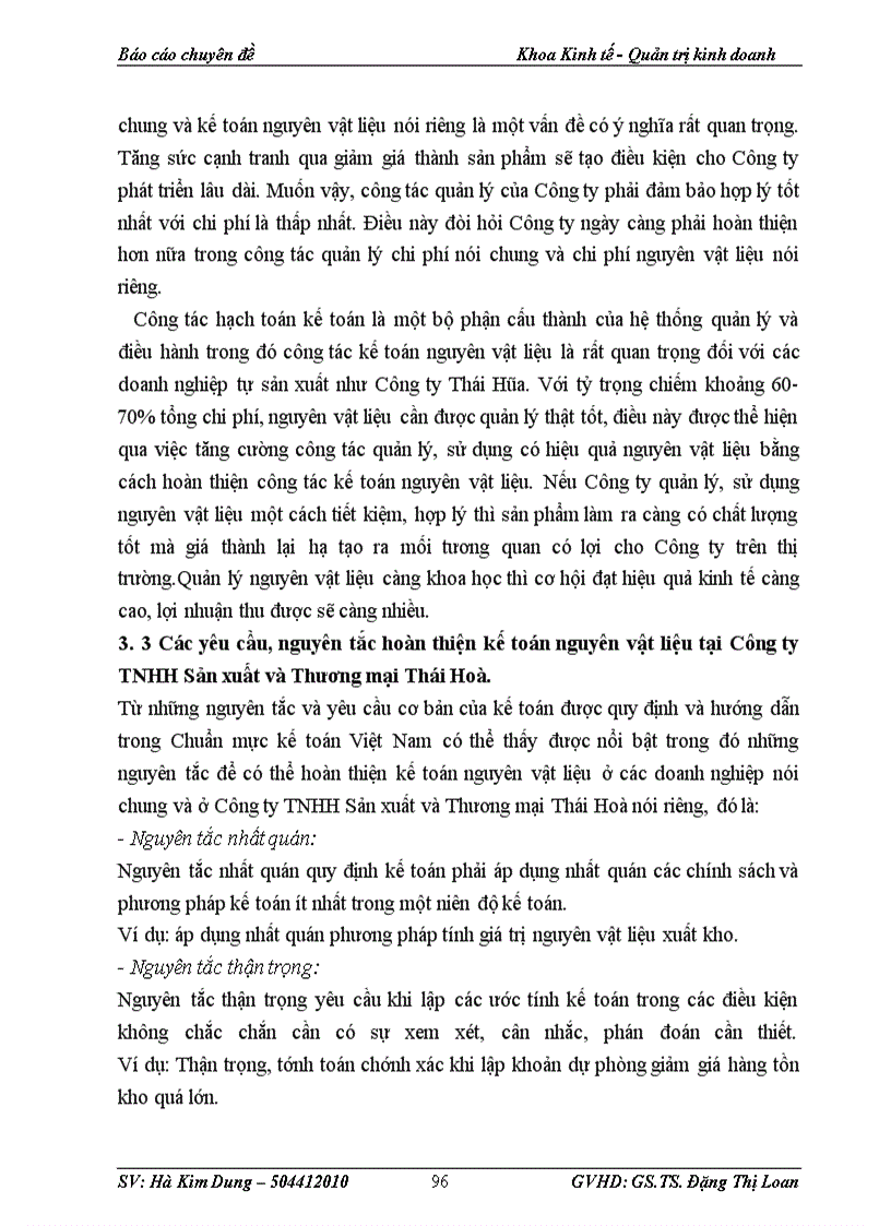 image for page Hoàn thiện công tác kế toán nguyên vật liệu tại Công ty TNHH Sản xuất và Thương mại Thái Hòa