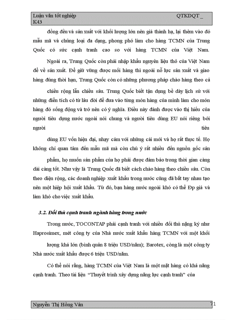 image for page Một số giải pháp nhằm nâng cao sức cạnh tranh mặt hàng thủ công mỹ nghệ của Công ty Xuất Nhập khẩu Tạp phẩm Hà Nội (TOCONTAP) trên thị trường EU