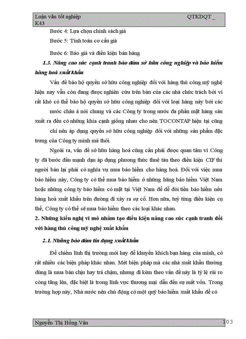 image for page Một số giải pháp nhằm nâng cao sức cạnh tranh mặt hàng thủ công mỹ nghệ của Công ty Xuất Nhập khẩu Tạp phẩm Hà Nội (TOCONTAP) trên thị trường EU