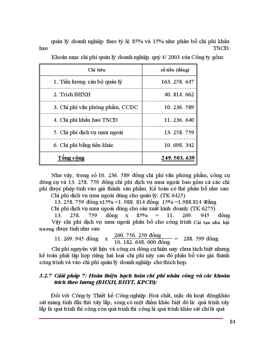 image for page Hoàn thiện hạch toán chi phí sản xuất và tính giá thành sản phẩm tại Công ty Thiết kế Công nghiệp Hóa chất