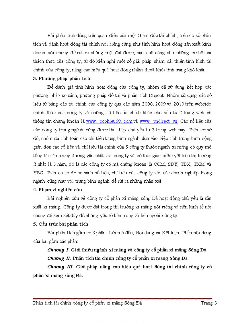 image for page Giải pháp nâng cao hiệu quả hoạt động tài chính công ty cổ phần xi măng sông Đà.