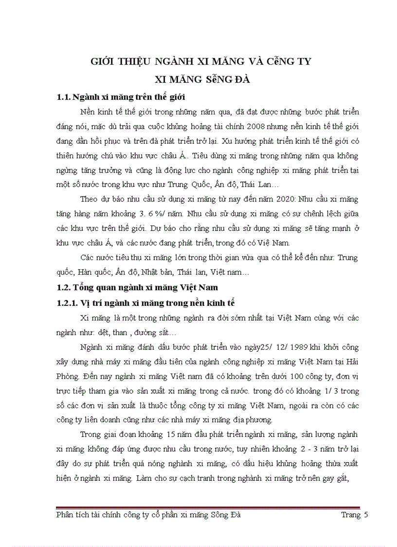 image for page Giải pháp nâng cao hiệu quả hoạt động tài chính công ty cổ phần xi măng sông Đà.