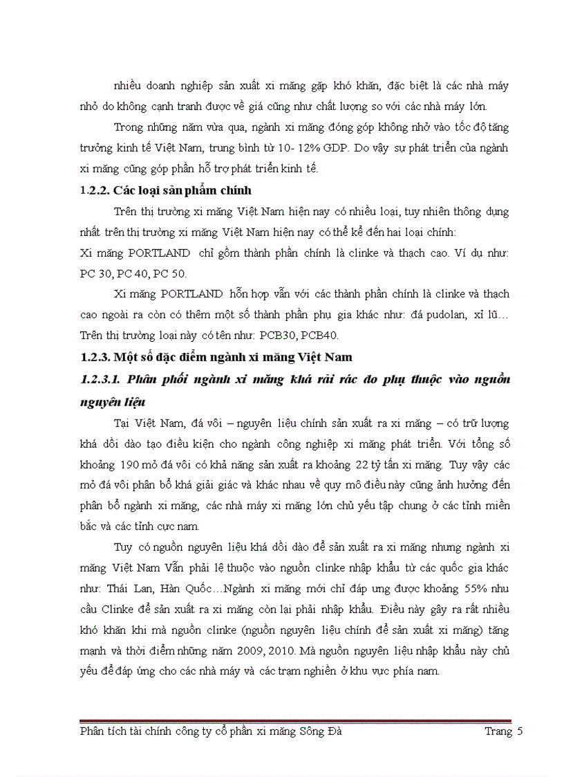 image for page Giải pháp nâng cao hiệu quả hoạt động tài chính công ty cổ phần xi măng sông Đà.