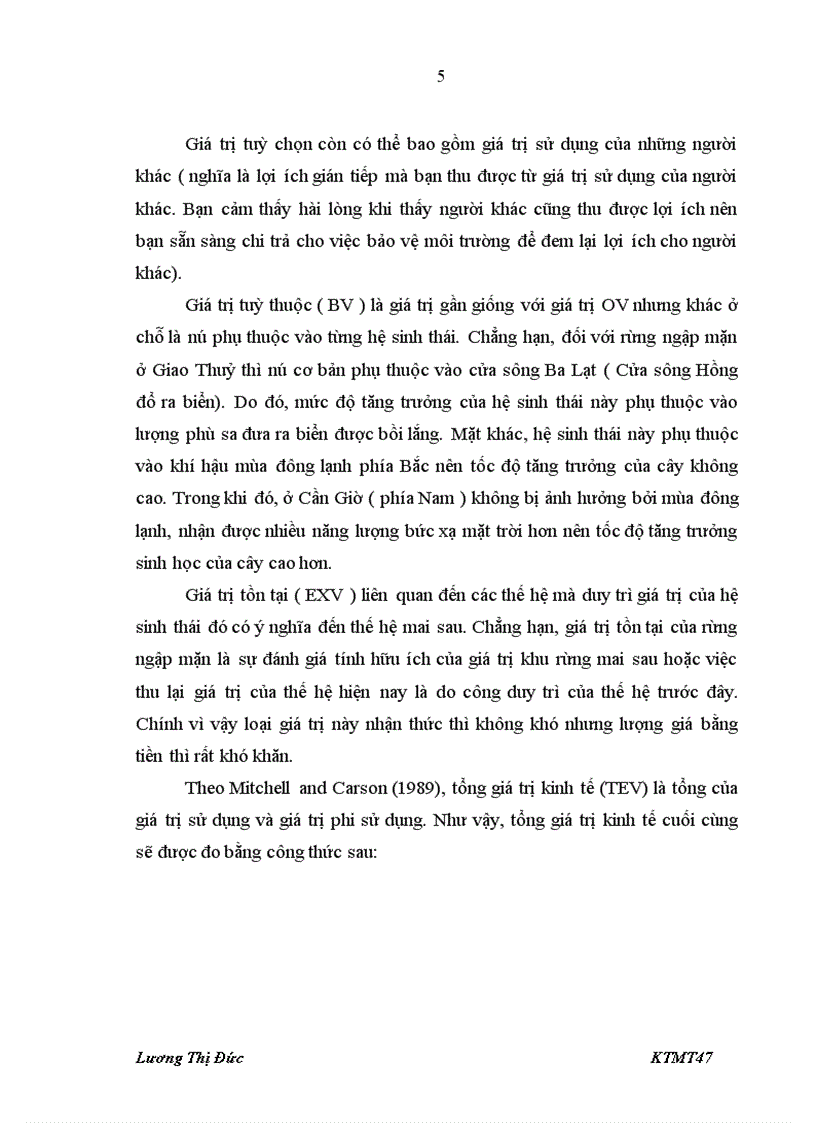 image for page Sử dụng phương pháp đánh giá ngẫu nhiên (CVM) để đánh giá giá trị bảo tồn loài Sao La ở Vườn Quốc Gia Pù Mát, tỉnh Nghệ An Họ và tên sinh viên