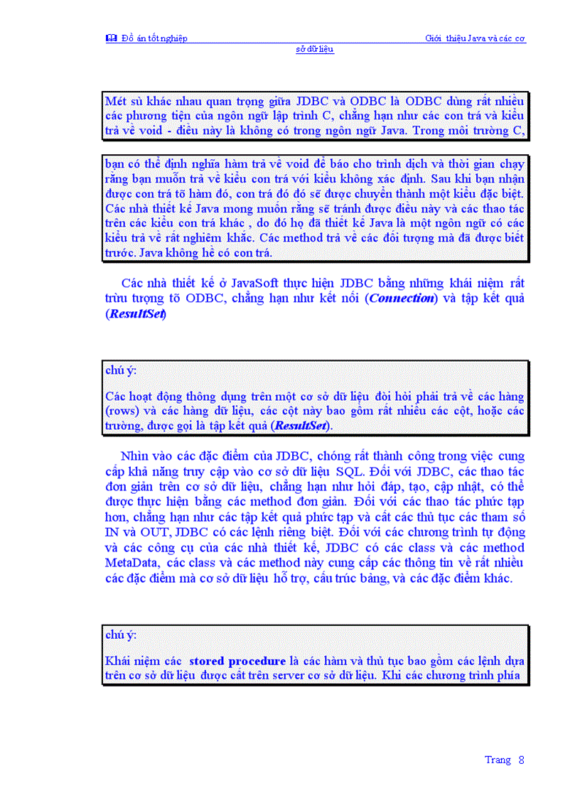 image for page Giới thiệu Java và các cơ sở dữ liệu