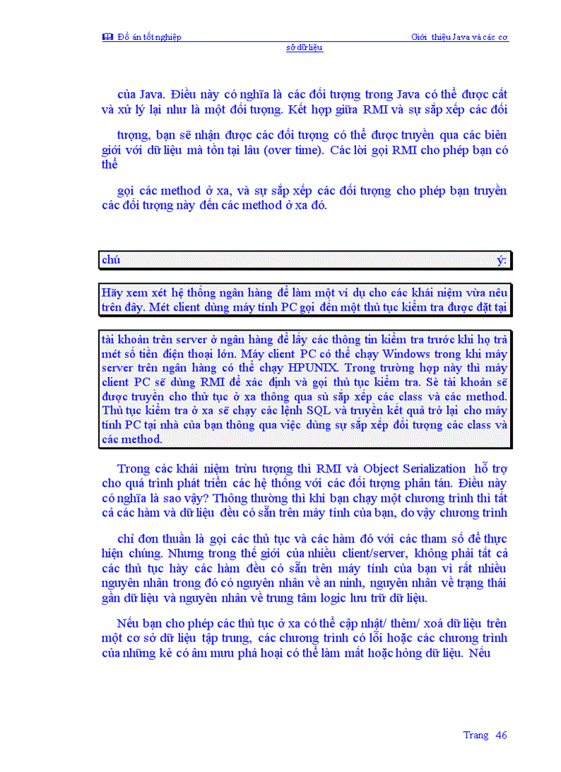 image for page Giới thiệu Java và các cơ sở dữ liệu