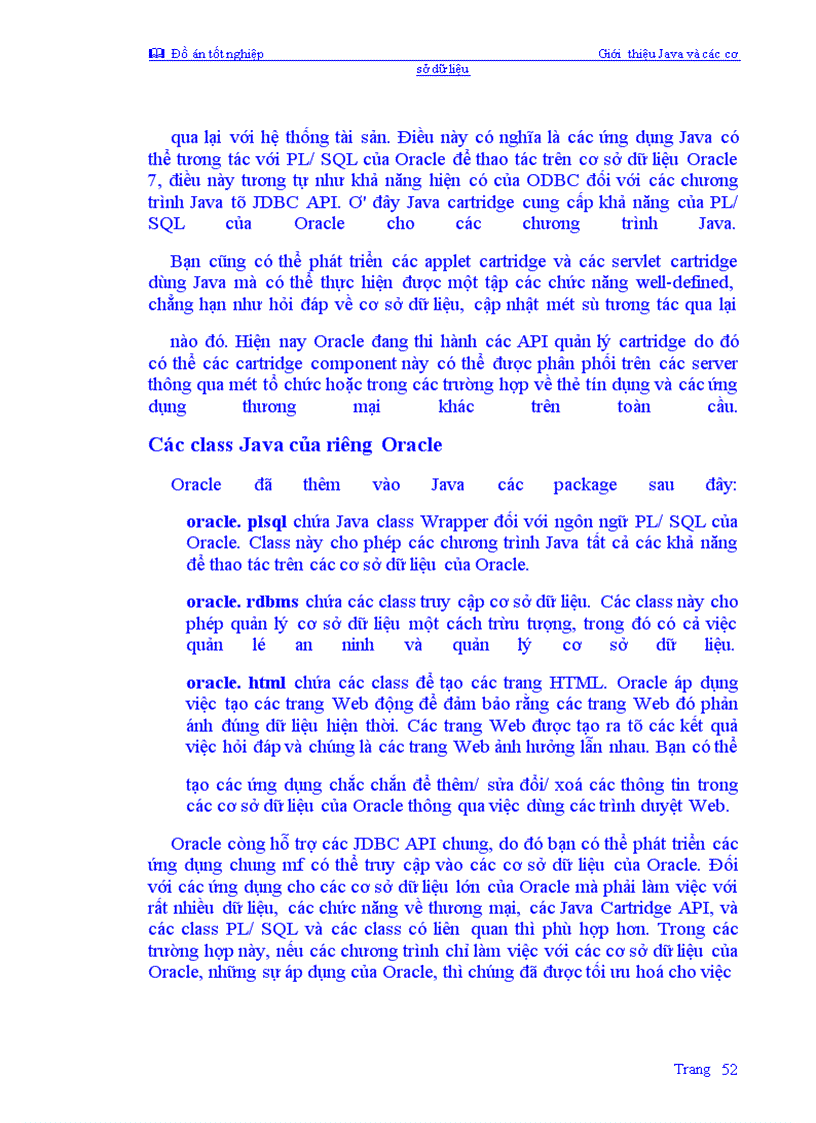 image for page Giới thiệu Java và các cơ sở dữ liệu