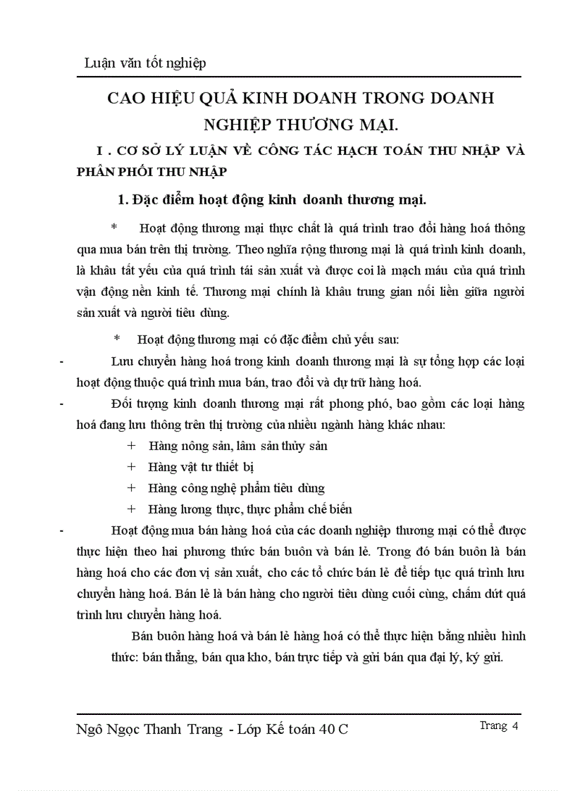 image for page Hạch toán thu nhập và phân phối thu nhập với việc nâng cao hiệu quả ở Chi nhánh Công ty điện máy TP. Hồ Chí Minh.