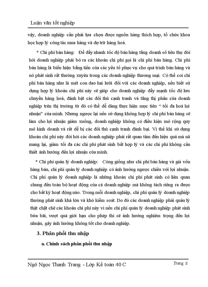 image for page Hạch toán thu nhập và phân phối thu nhập với việc nâng cao hiệu quả ở Chi nhánh Công ty điện máy TP. Hồ Chí Minh.