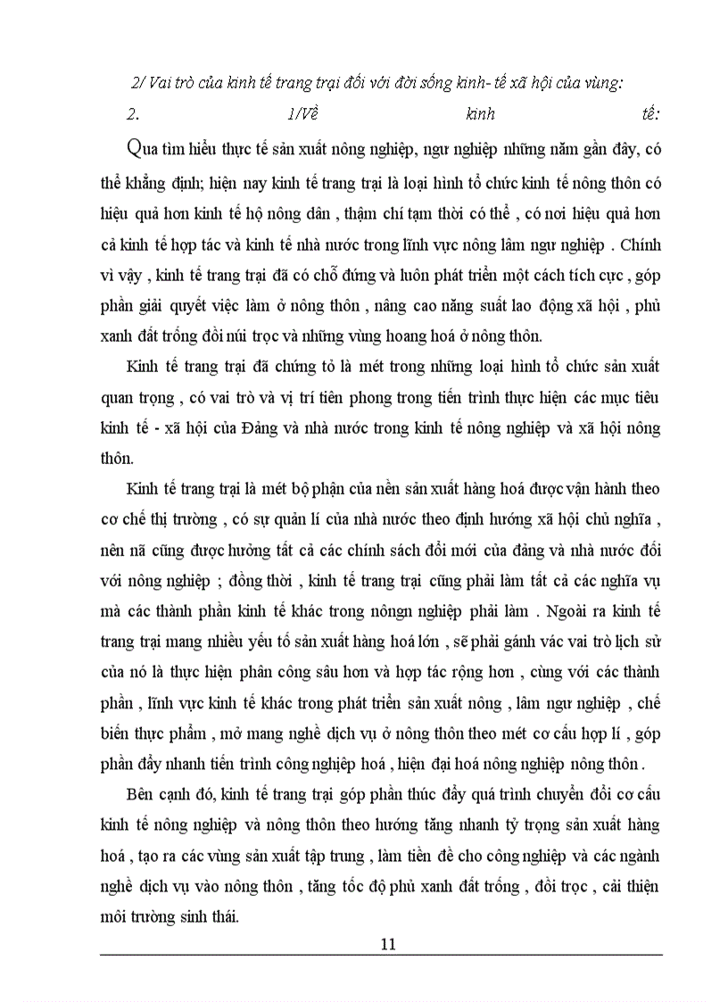 image for page Tình hình đầu tư phát triển kinh tế trang trại miền núi phía Bắc: