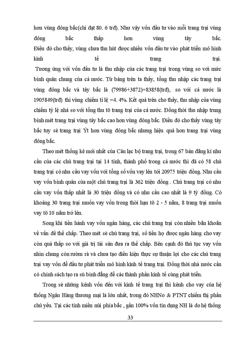 image for page Tình hình đầu tư phát triển kinh tế trang trại miền núi phía Bắc: