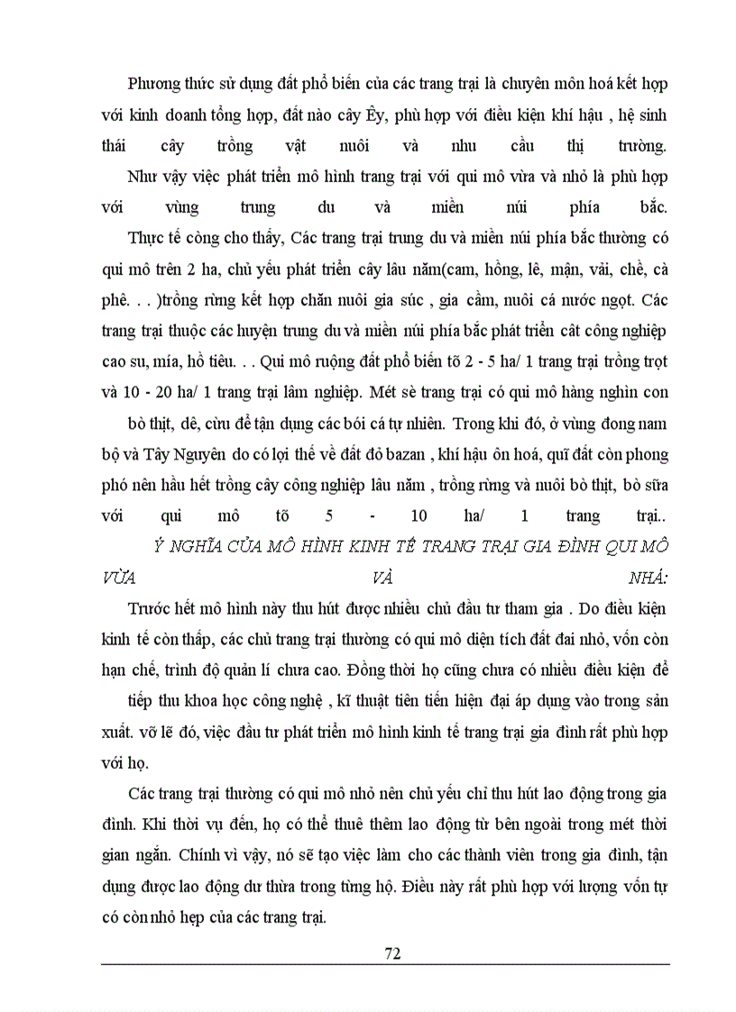 image for page Tình hình đầu tư phát triển kinh tế trang trại miền núi phía Bắc: