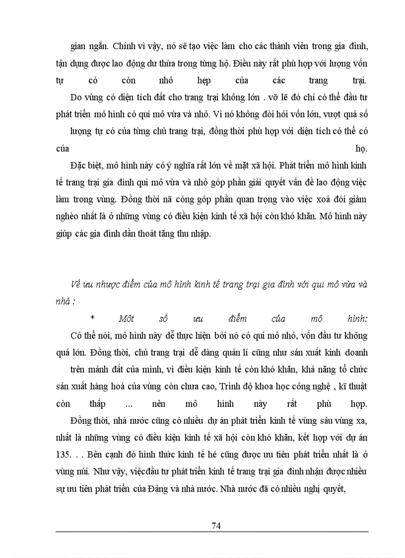 image for page Tình hình đầu tư phát triển kinh tế trang trại miền núi phía Bắc: