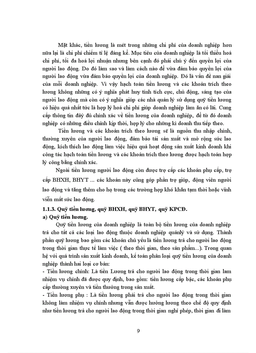 image for page Kế toan tiền lương và các khoản trích theo lương tại Công ty trách nhiệm hữu hạn Tân Trường Thành làm khoá luận tốt nghiệp.