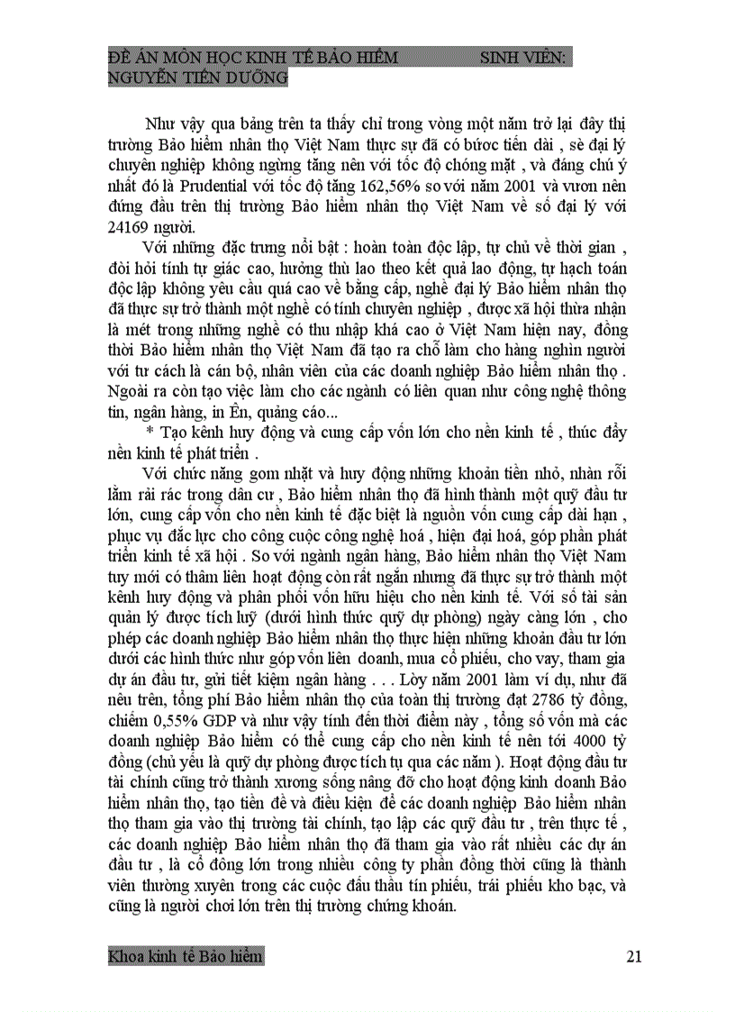 image for page Thị trường Bảo hiểm nhân thọ Việt Nam – cơ hội và thách thức