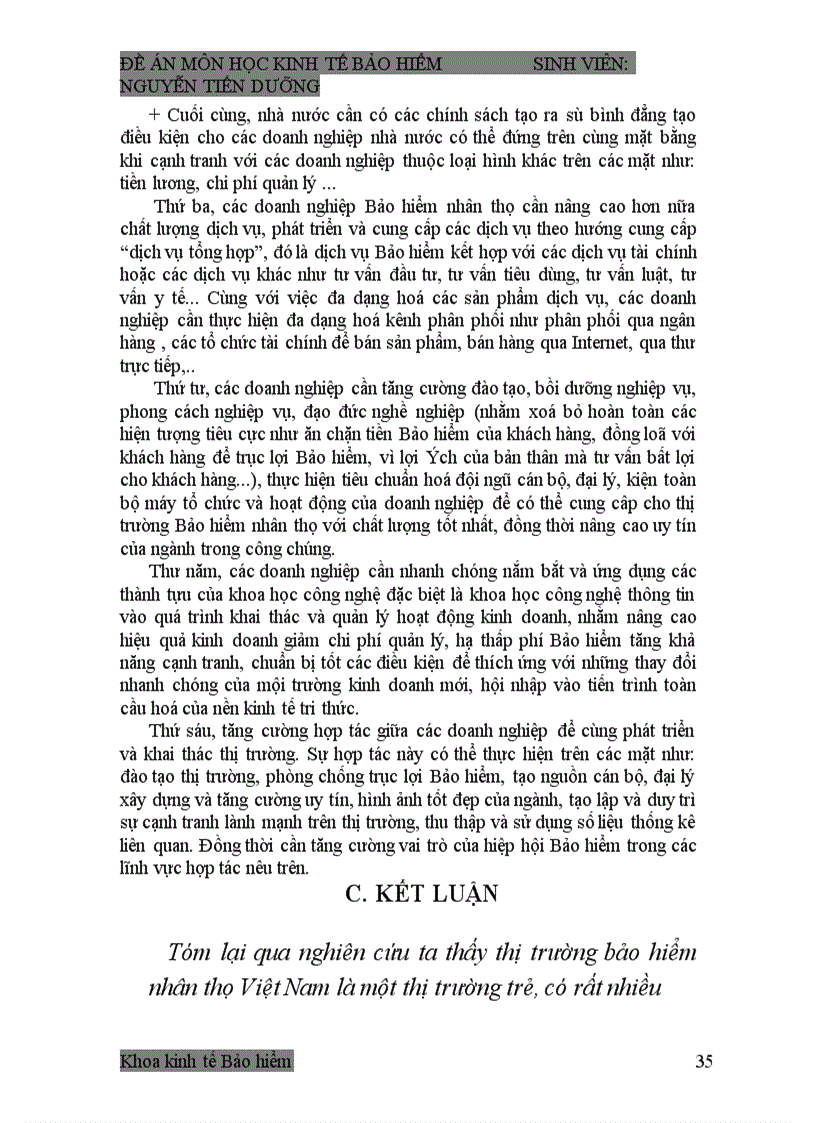 image for page Thị trường Bảo hiểm nhân thọ Việt Nam – cơ hội và thách thức