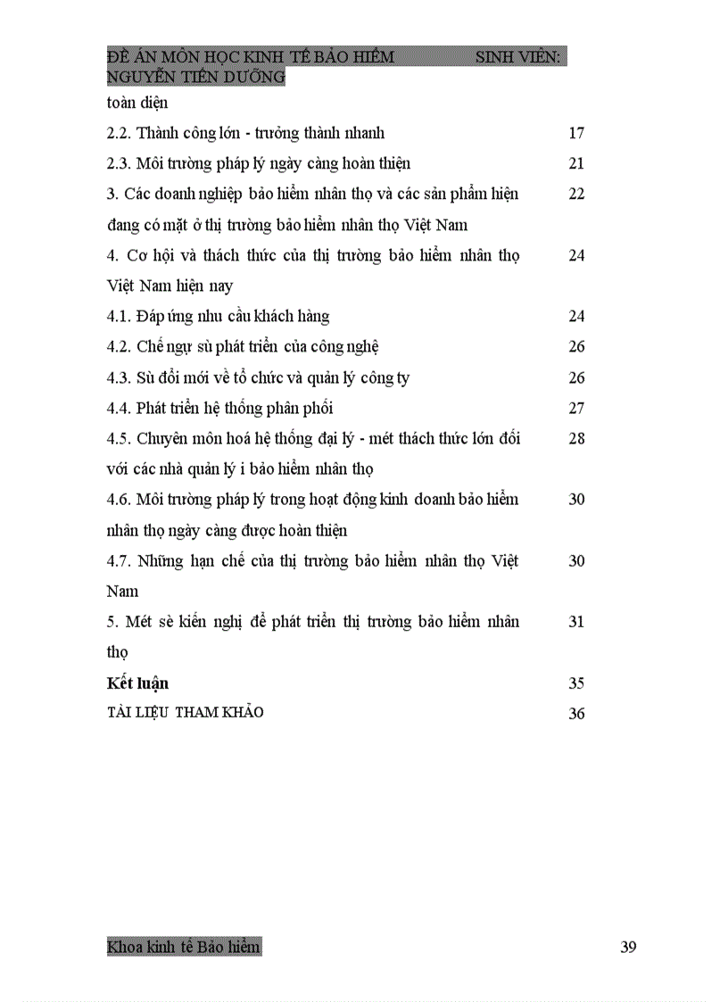 image for page Thị trường Bảo hiểm nhân thọ Việt Nam – cơ hội và thách thức