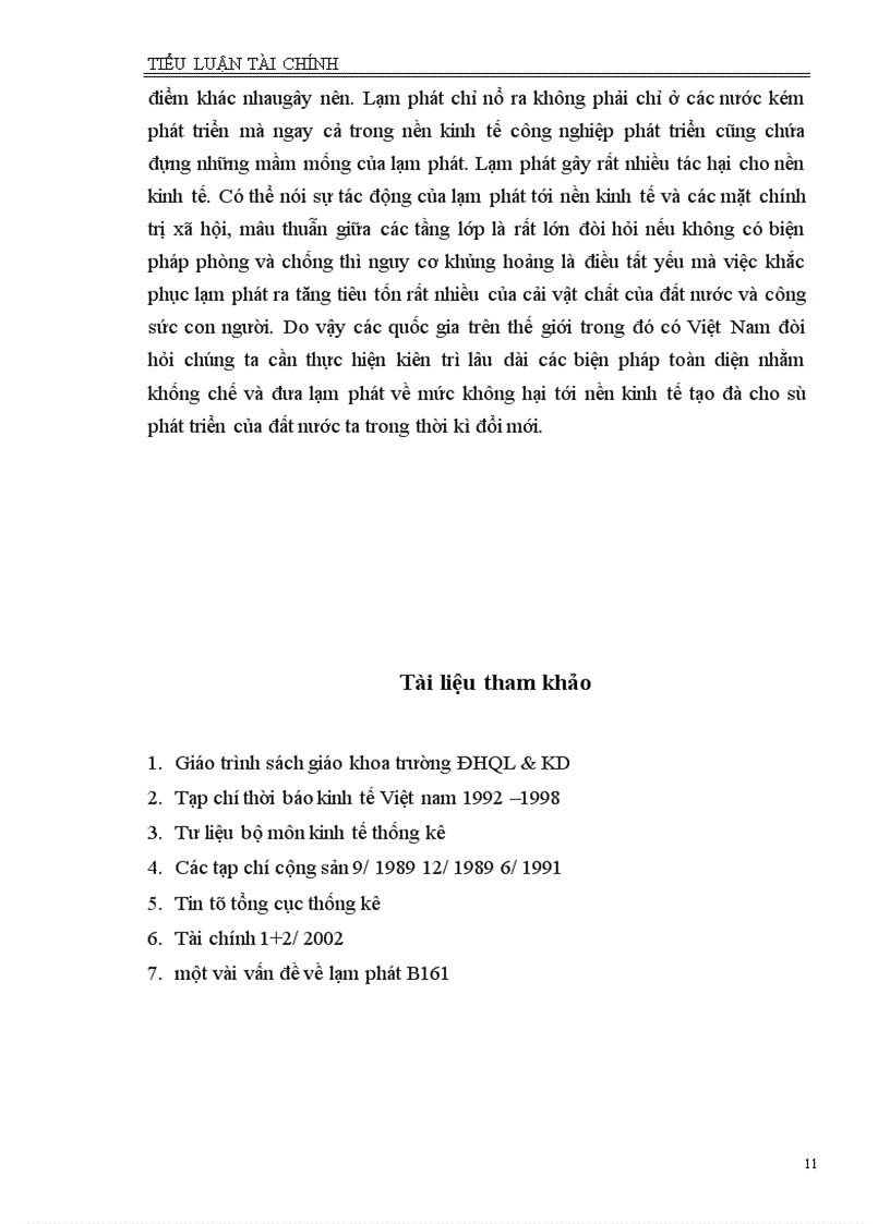 image for page Lạm phát và kìm chế lạm phát ở nước ta Hà nội 6 - 2002