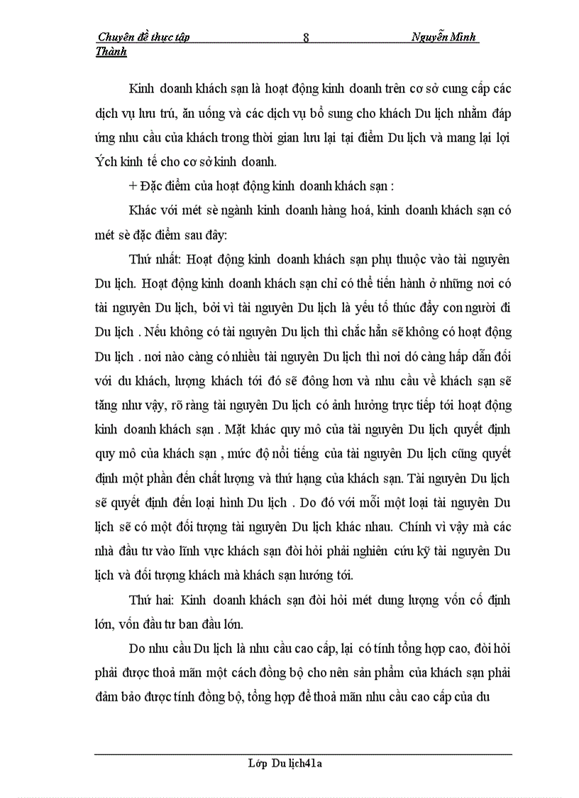 image for page Xác định thị trường mục tiêu và một số kiến nghị đối với hoạt động thu hút khách của khách sạn Công Đoàn