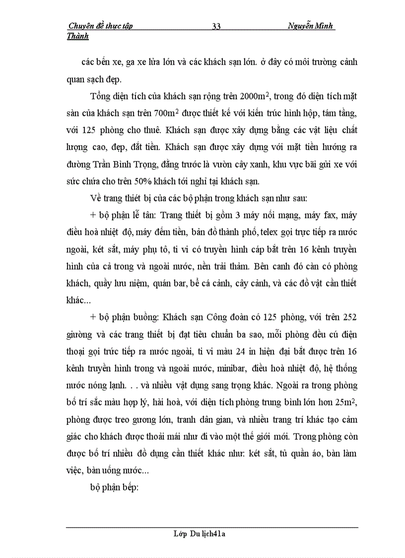 image for page Xác định thị trường mục tiêu và một số kiến nghị đối với hoạt động thu hút khách của khách sạn Công Đoàn