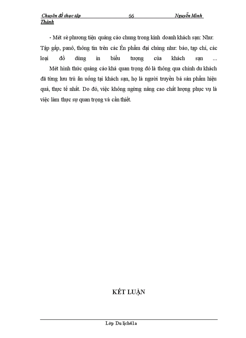 image for page Xác định thị trường mục tiêu và một số kiến nghị đối với hoạt động thu hút khách của khách sạn Công Đoàn