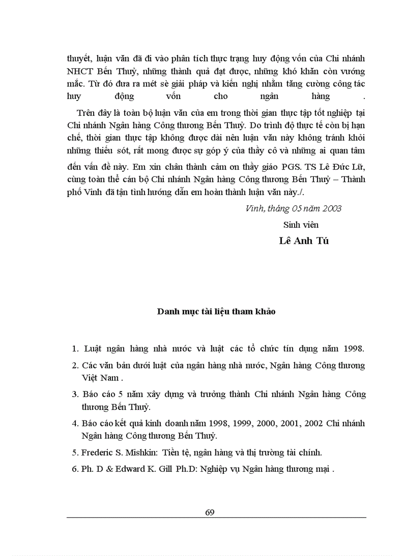 image for page Giải pháp tăng cường huy động vốn tại Chi nhánh Ngân hàng Công thương Bến Thuỷ – Thành phố Vinh – Nghệ An