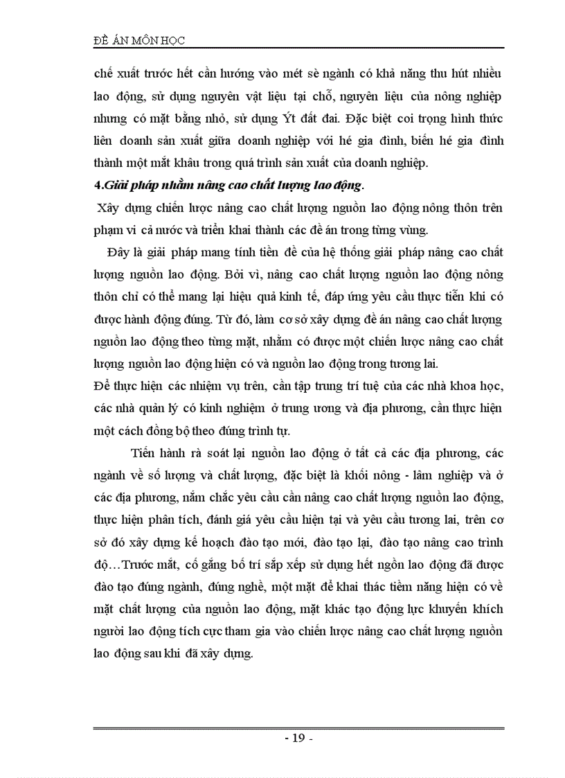 image for page Vấn đề lao động và giải quyết việc làm cho người lao động ở nông thôn nước ta hiện nay.