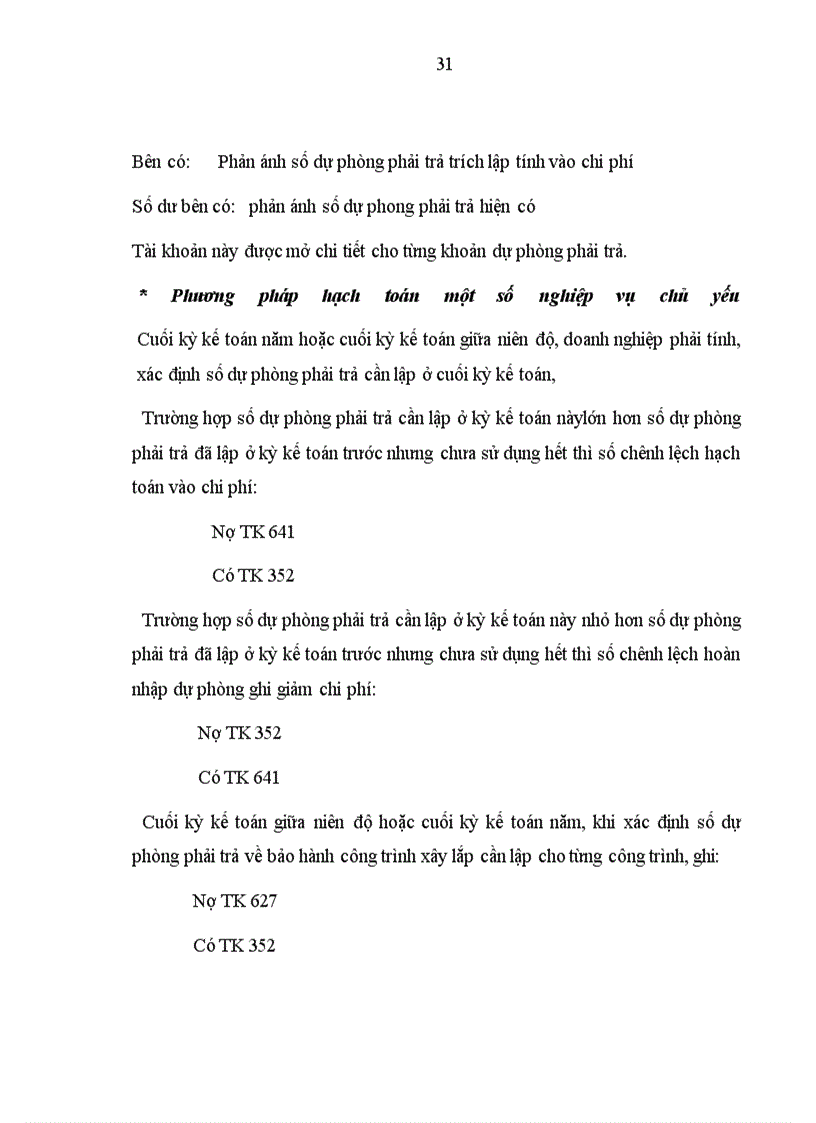 image for page Bàn về chế độ hạch toán chi phí dự phòng ở Việt Nam