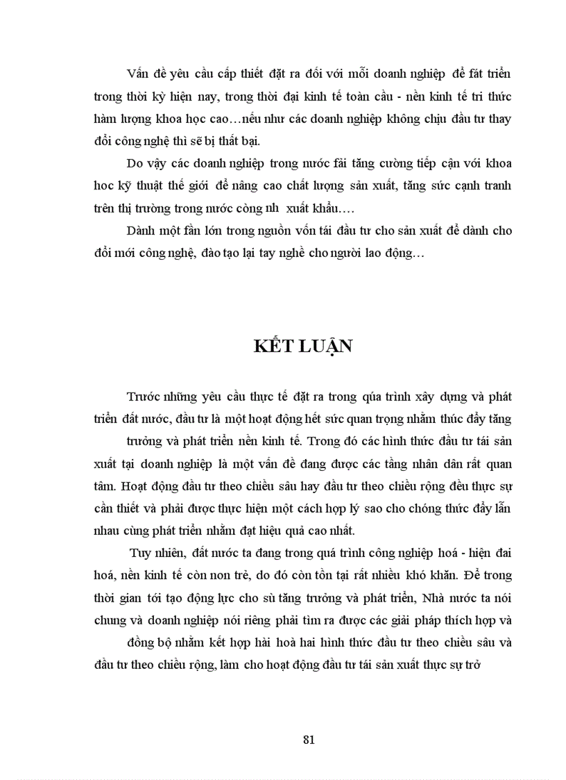 image for page Mối quan hệ giữa đầu tư theo chiều rộng và chiều sâu, lý luận và thực tiễn