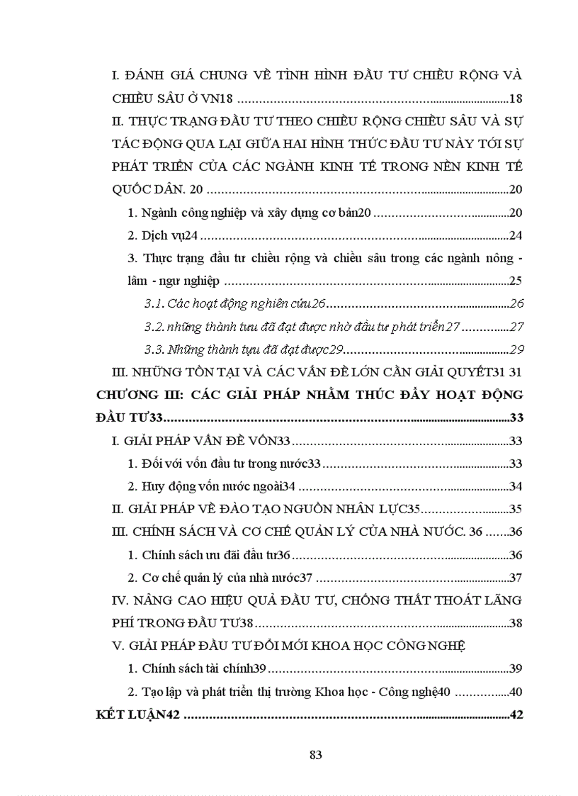 image for page Mối quan hệ giữa đầu tư theo chiều rộng và chiều sâu, lý luận và thực tiễn