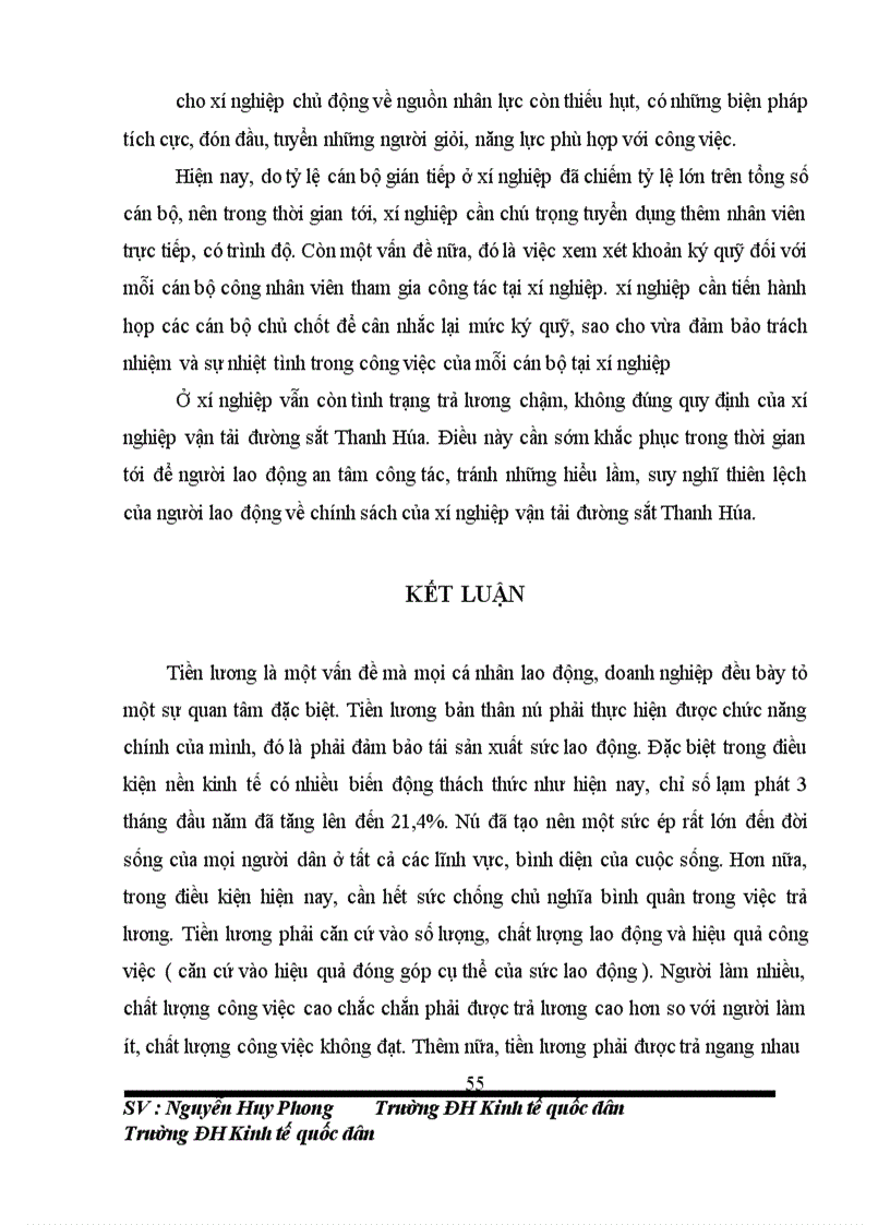 image for page Hoàn thiện hạch toán tiền lương và các khoản trích theo lương tại tại xí nghiệp vận tải đường sắt thanh hóa