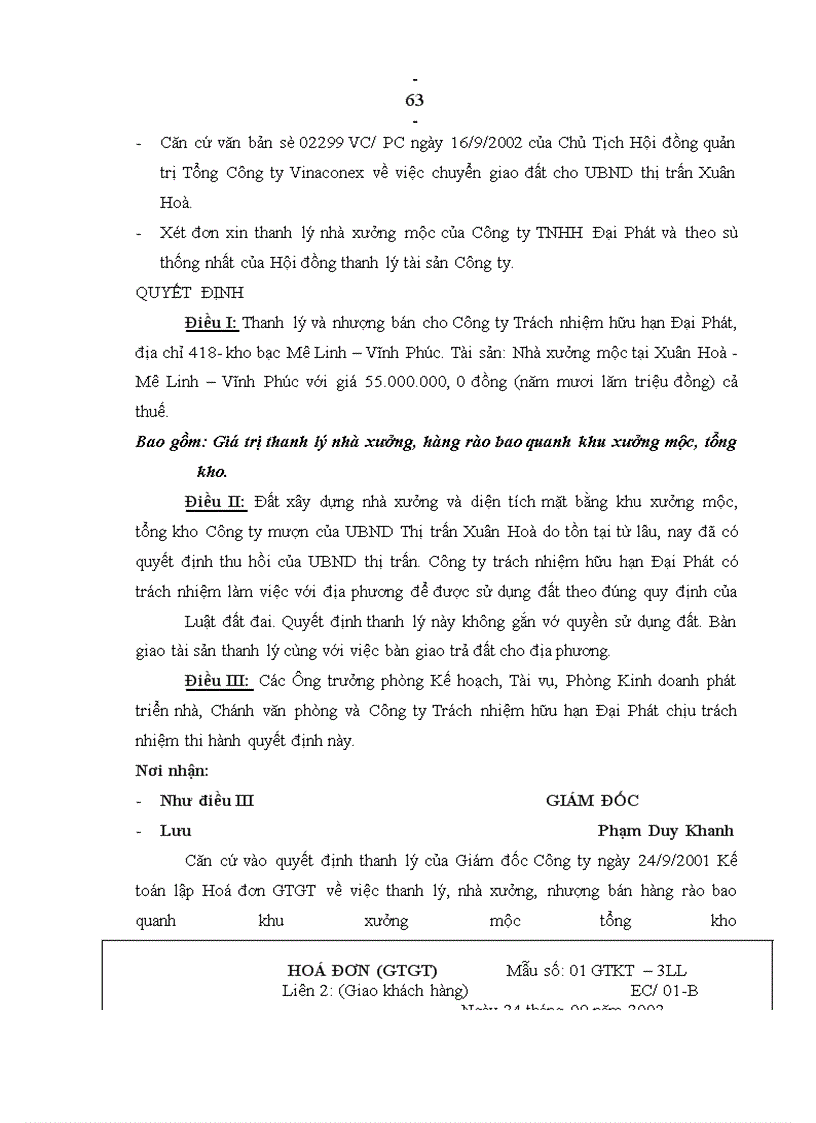 image for page Hoàn thiện hạch toán tài sản cố định với việc nâng cao hiệu quả sử dụng tài sản cố định tại Công ty xây dựng số 2 – Vinaconco2