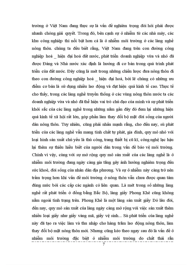 image for page Bước đầu tính toán hiệu quả kinh tế của việc thiết lập hệ thống thu gom chất thải rắn làng giấy Phong Khê, huyện Yên Phong, tỉnh Bắc Ninh