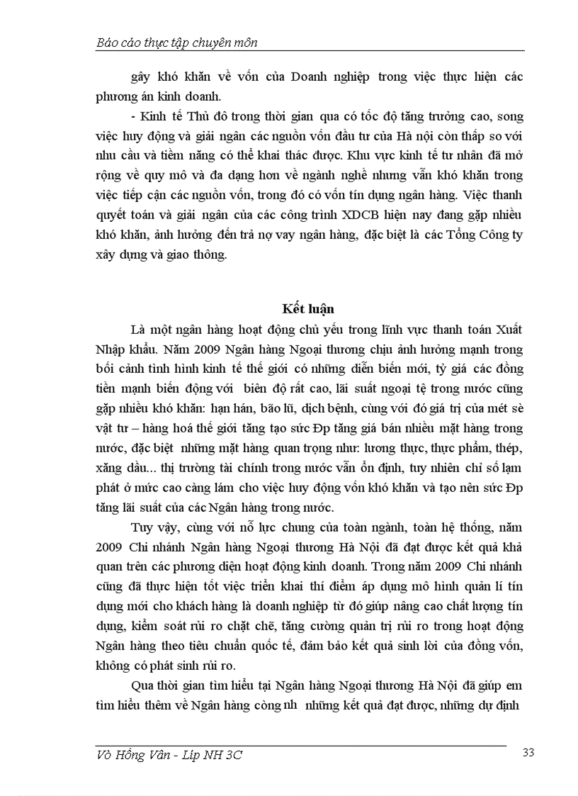 image for page Hoạt động của Ngân hàng Vietcombank Hà nội