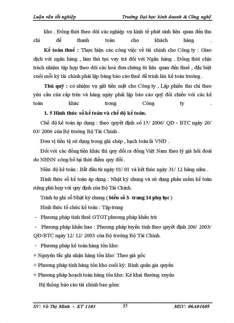 image for page Kế toán bán hàng và xác định kết quả bán hàng tại Công ty TNHH sản xuất và thương mại Hải Long