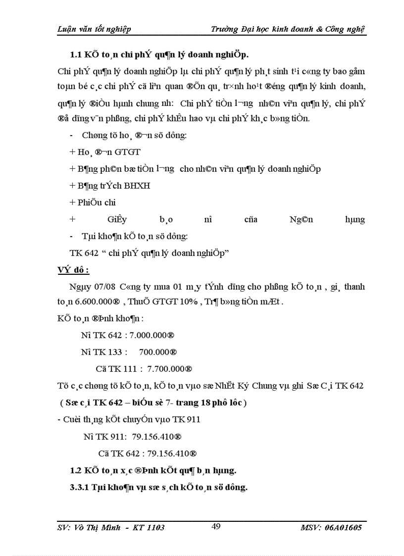 image for page Kế toán bán hàng và xác định kết quả bán hàng tại Công ty TNHH sản xuất và thương mại Hải Long