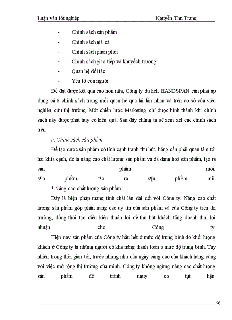 image for page Một số giải pháp nhằm nâng cao hiệu quả kinh doanh lữ hành quốc tế nhận khách tại công ty du lịch Handspan