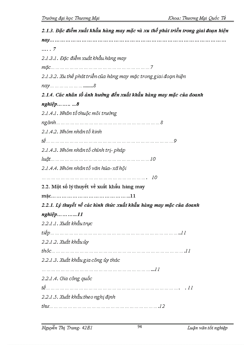 image for page Giải pháp đẩy mạnh xuất khẩu mặt hàng may mặc của công ty cổ phần may Chiến Thắng sang thị trường Mỹ ------------------