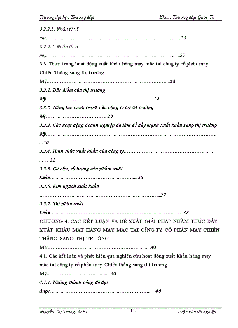 image for page Giải pháp đẩy mạnh xuất khẩu mặt hàng may mặc của công ty cổ phần may Chiến Thắng sang thị trường Mỹ ------------------