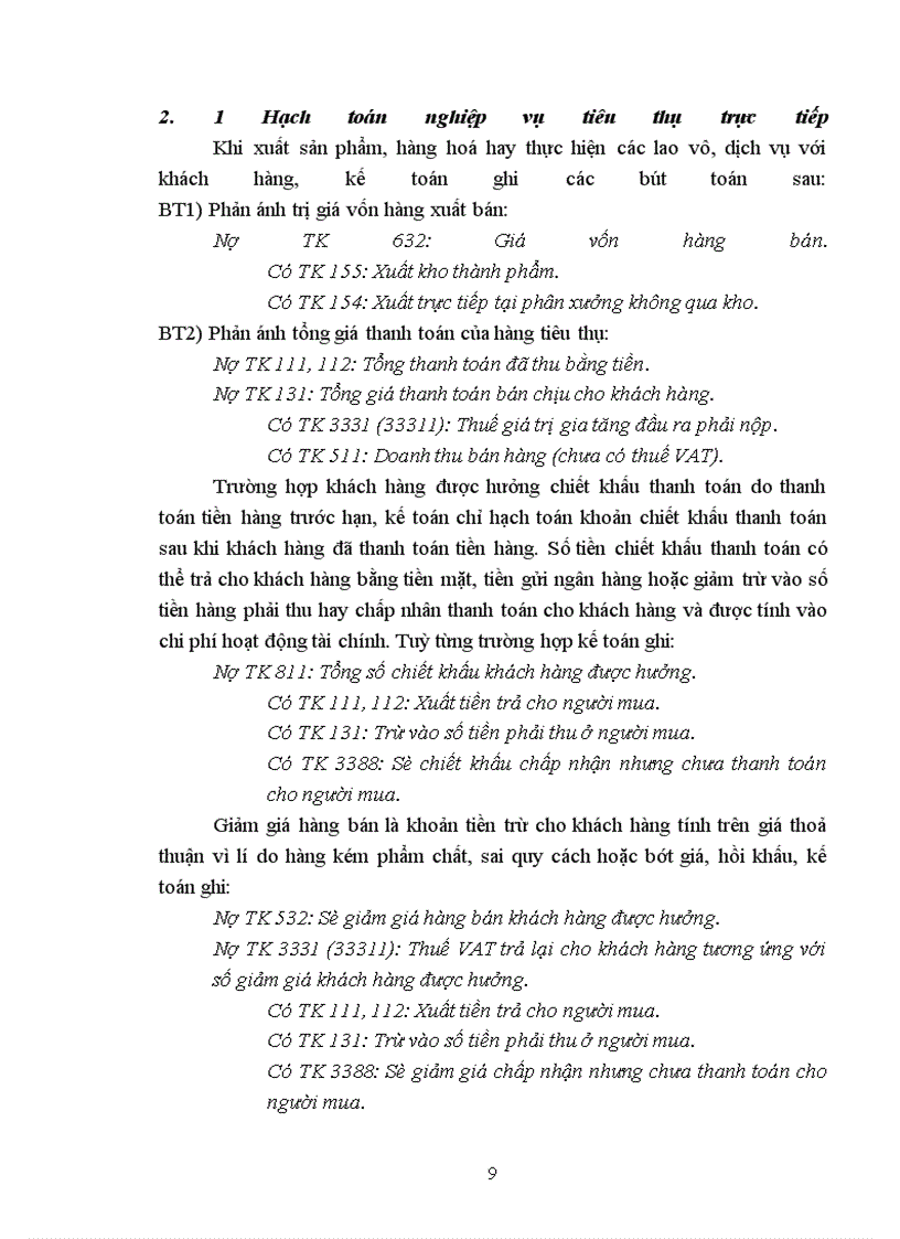 image for page Hoàn thiện hạch toán tiêu thụ và kết quả tiêu thụ thành phẩm tại Công ty Cơ khí Hà Nội
